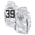 Rebec J.Jaguars #39 Cam Little Player Arctic Camo Salute to Service Hoodies Limited Game Stitched Jerseys