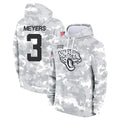 Rebec J.Jaguars #3 Jakobi Meyers Player Arctic Camo Salute to Service Hoodies Limited Game Stitched Jerseys