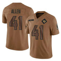 Rebec J.Jaguars #41 Josh Hines-Allen Player Brown Salute To Service Limited Stitched Jerseys