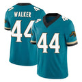 Rebec J.Jaguars #44 Travon Walker Player Teal Prowler Throwback Vapor F.U.S.E. Limited Home Game Stitched Jerseys