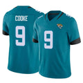 Rebec J.Jaguars #9 Logan Cooke Player Teal Vapor F.U.S.E. Limited Home Game Stitched Jerseys