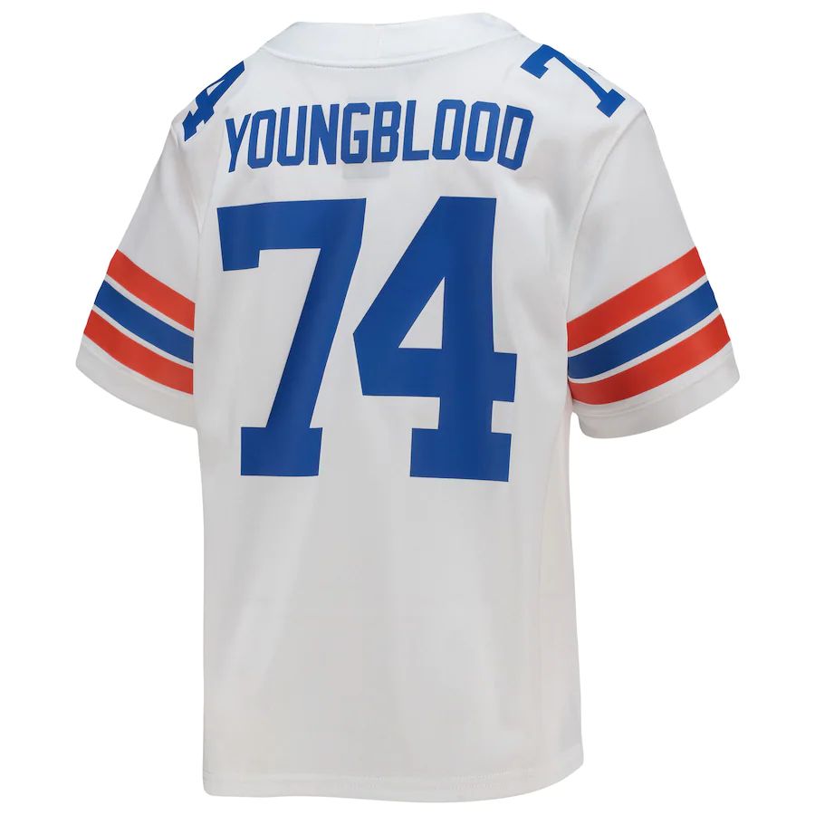 Rebec F.Gators #74 Jack Youngblood Jordan Brand Alumni Jersey White Stitched American College Jerseys