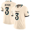 Rebec J.Jaguars #3 Jakobi Meyers Cream 2026 F.U.S.E. Rivalries Collection Limited Football Stitched Jersey