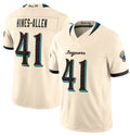 Rebec J.Jaguars #41 Josh Hines-Allen Cream 2026 F.U.S.E. Rivalries Collection Limited Football Stitched Jersey