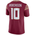 Rebec F.State Seminoles #10 Jammie Robinson NIL Replica Football Jersey Garnet Stitched American College Jerseys