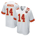 Rebec KC.Chiefs #14 Matt Araiza Player White Home Game Stitched Jerseys