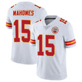 Rebec KC.Chiefs #15 Patrick Mahomes Player White Limited Vapor Untouchable Home Game Stitched Jerseys