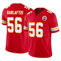 Rebec KC.Chiefs #56 George Karlaftis Player Red Limited Vapor F.U.S.E. Home Game Stitched Jerseys