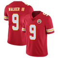 Rebec KC.Chiefs #9 Kenneth Walker III Player Red Limited Vapor Untouchable Home Game Stitched Jerseys