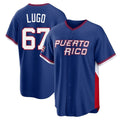 Rebec KC.Royals #67 Seth Lugo Player Navy 2026 World Classic Home Stitched Jerseys