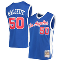 Rebec L.Clippers #50 Corey Maggette Mitchell & Ness Royal 200203 Hardwood Classics Swingman Stitched Jerseys
