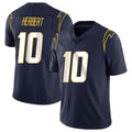 Rebec LA.Chargers #10 Justin Herbert Player Navy Limited Vapor Untouchable Home Game Stitched Jerseys