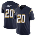 Rebec LA.Chargers #20 Cam Hart Player Navy Vapor F.U.S.E. Limited Home Game Stitched Jerseys
