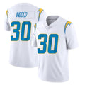 Rebec LA.Chargers #30 Alec Ingold Player White Limited Vapor Untouchable Home Game Stitched Jerseys