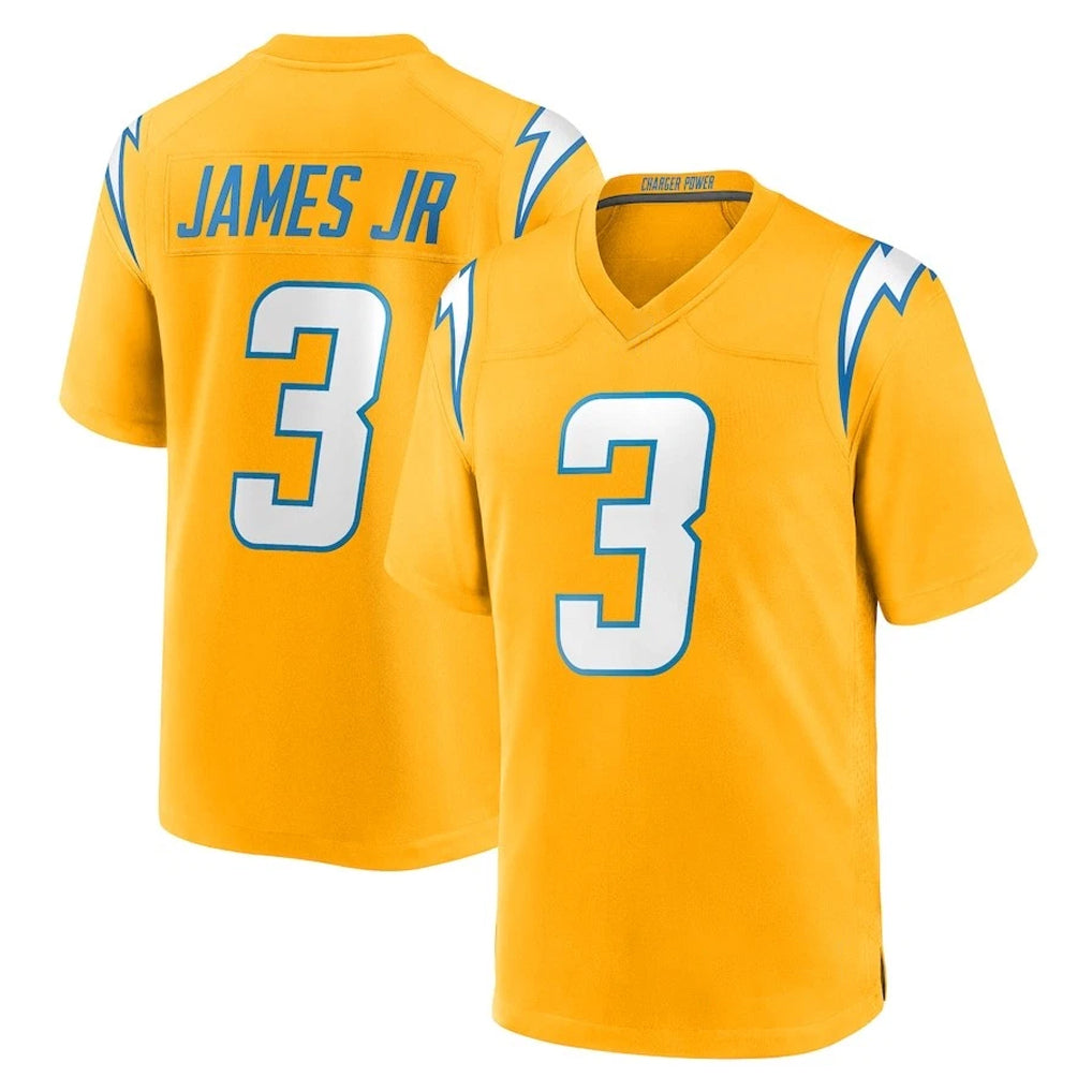 Rebec LA.Chargers #3 Derwin James Jr. Player Brown Salute To Service Limited Stitched Jerseys