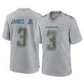 Rebec LA.Chargers #3 Derwin James Jr. Player Gray Atmosphere Fashion Home Game Stitched Jerseys