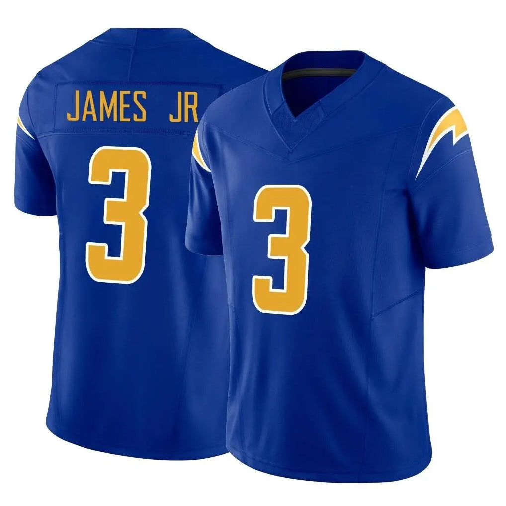 Rebec LA.Chargers #3 Derwin James Jr. Player Royal Limited Vapor F.U.S.E. Home Game Stitched Jerseys