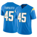 Rebec LA.Chargers #45 Tuli Tuipulotu Player Blue Limited Vapor F.U.S.E. Home Game Stitched Jerseys
