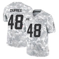 Rebec LA.Chargers #48 Bud Dupree Player Arctic Camo Salute To Service Limited Game Stitched Jerseys
