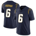 Rebec LA.Chargers #6 Denzel Perryman Player Navy Limited Vapor Untouchable Home Game Stitched Jerseys