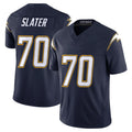 Rebec LA.Chargers #70 Rashawn Slater Player Navy Vapor F.U.S.E. Limited Home Game Stitched Jerseys