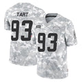 Rebec LA.Chargers #93 Teair Tart Player Arctic Camo Salute To Service Limited Game Stitched Jerseys