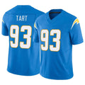 Rebec LA.Chargers #93 Teair Tart Player Blue Limited Vapor F.U.S.E. Home Game Stitched Jerseys