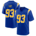 Rebec LA.Chargers #93 Teair Tart Player Royal Home Game Stitched Jerseys