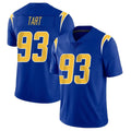Rebec LA.Chargers #93 Teair Tart Player Royal Limited Vapor Home Game Stitched Jerseys