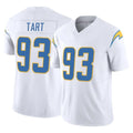 Rebec LA.Chargers #93 Teair Tart Player White Limited Vapor F.U.S.E. Home Game Stitched Jerseys