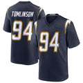 Rebec LA.Chargers #94 Dalvin Tomlinson Player Navy Alternate Home Game Stitched Jerseys