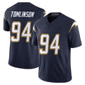 Rebec LA.Chargers #94 Dalvin Tomlinson Player Navy Vapor F.U.S.E. Limited Home Game Stitched Jerseys