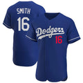 Rebec LA.Dodgers #16 Will Smith Player Royal Limited Elite Home Stitched Jerseys