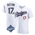 Rebec LA.Dodgers #17 Shohei Ohtani Player Gold White World Series Meet 2026 Collection Stadium Limited Elite Stitched Jerseys