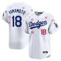 Rebec LA.Dodgers #18 Yoshinobu Yamamoto Player White Tokyo Series Vapor Premier Limited Stitched Jerseys