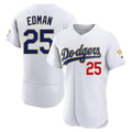 Rebec LA.Dodgers #25 Tommy Edman Player Gold White 2026 Collection Stadium Limited Elite Stitched Jerseys