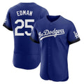 Rebec LA.Dodgers #25 Tommy Edman Player Royal City Connect Elite Home Stitched Jerseys
