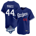 Rebec LA.Dodgers #44 Andy Pages Player Royal World Series Meet Limited Home Stitched Jerseys
