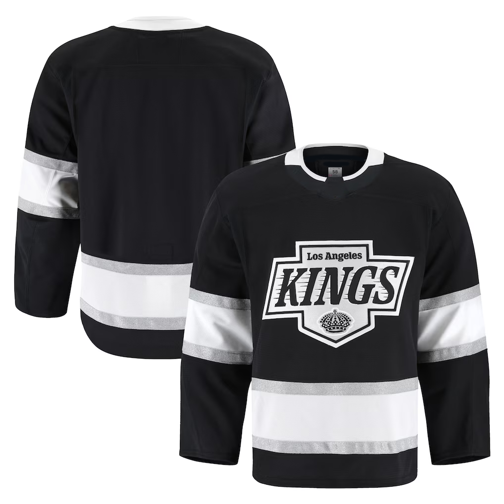 Rebec LA.Kings Black Home Authentic Pro Jerseys