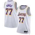 Rebec LA.Lakers #77 Luka Don?i? White Swingman Stitched Jerseys - Association Edition