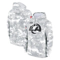 Rebec LA.Rams Arctic Camo Salute to Service Hoodies Limited Game Blank Player Stitched Jerseys