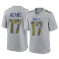 Rebec LA.Rams #17 Davante Adams Player Gray Atmosphere Fashion Home Game Stitched Jerseys