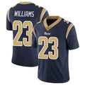 Rebec LA.Rams #23 Kyren Williams Player Navy Limited Vapor Untouchable Home Game Stitched Jerseys