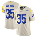 Rebec LA.Rams #35 Jaylen Watson Player Bone Limited Vapor Home Game Stitched Jerseys