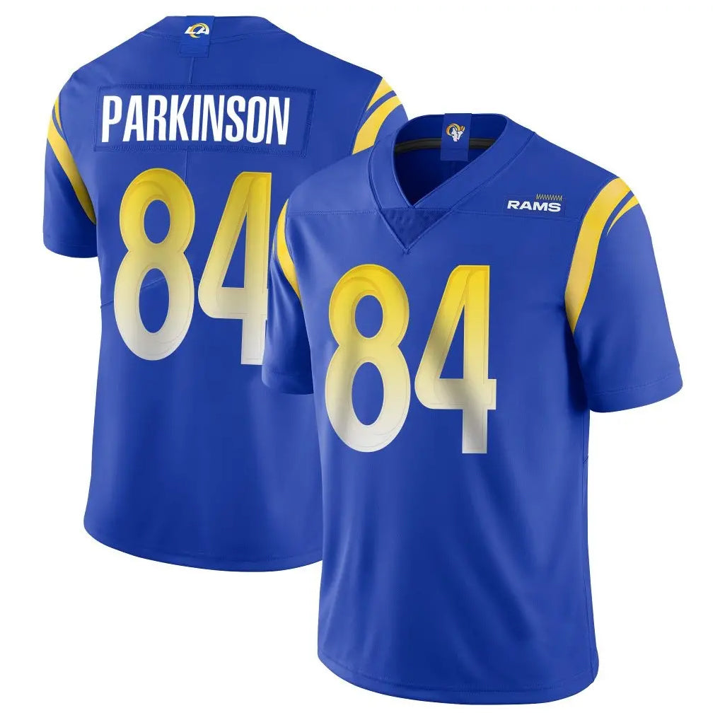 Rebec LA.Rams #84 Colby Parkinson Player Royal Limited Vapor Untouchable Home Game Stitched Jerseys