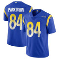 Rebec LA.Rams #84 Colby Parkinson Player Royal Limited Vapor Untouchable Home Game Stitched Jerseys