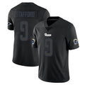 Rebec LA.Rams #9 Matthew Stafford Player Black Impact Limited Home Game Stitched Jerseys