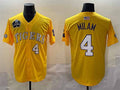 Rebec L.Tigers #4 Steven Milam Gold 2025 World Series Stitched Baseball American College Jerseys