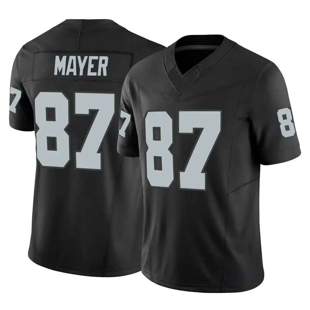 Rebec LV.Raiders #87 Michael Mayer Player Black Limited Vapor F.U.S.E. Home Game Stitched Jerseys