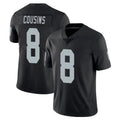 Rebec LV.Raiders #8 Kirk Cousins Player Black Limited Vapor Untouchable Home Game Stitched Jerseys
